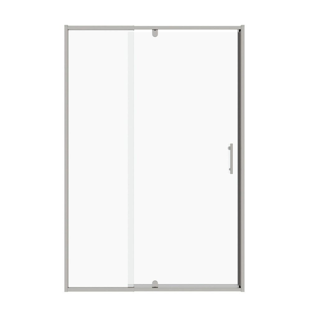 71" X 56" Metal And Tempered Glass Shower Door — view 2