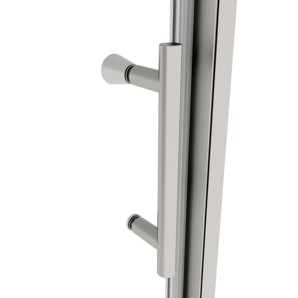 71" X 56" Metal And Tempered Glass Shower Door — view 5