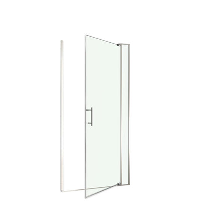 72" X 28" Tempered Glass Shower Door HomeRoots