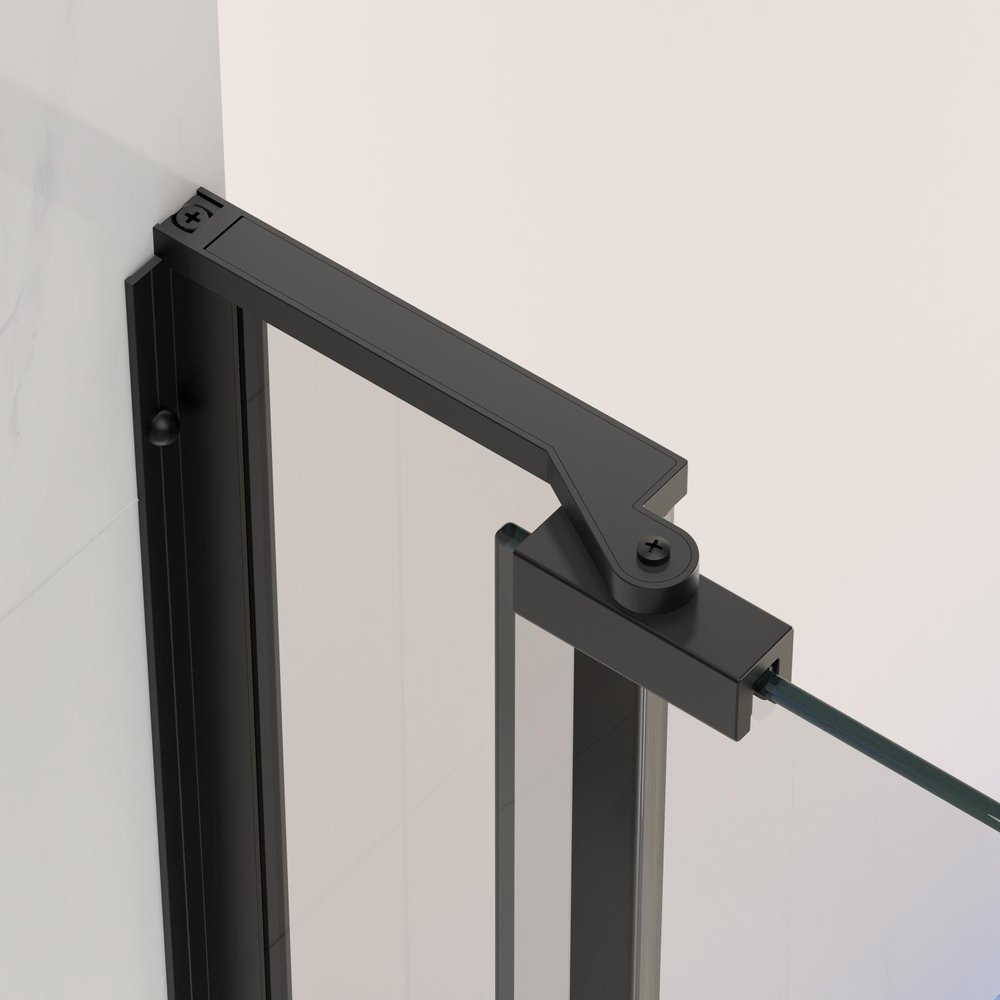 72" X 28" Tempered Glass Shower Door — view 4