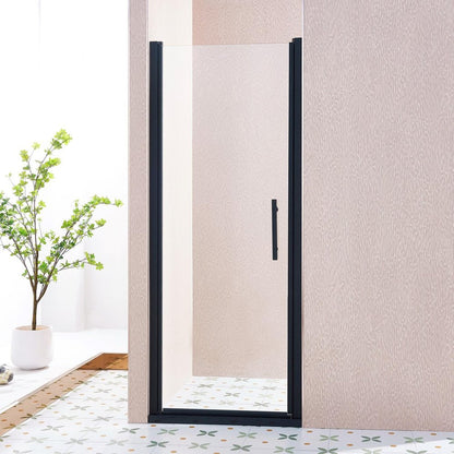 75" X 30" Tempered Glass Shower Door HomeRoots