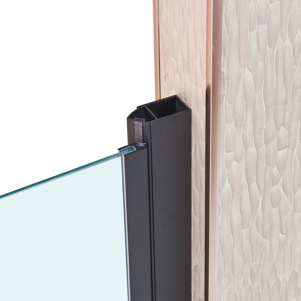 75" X 34" Tempered Glass Shower Door — view 3