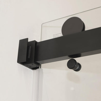 72" X 59" Tempered Glass Shower Door HomeRoots