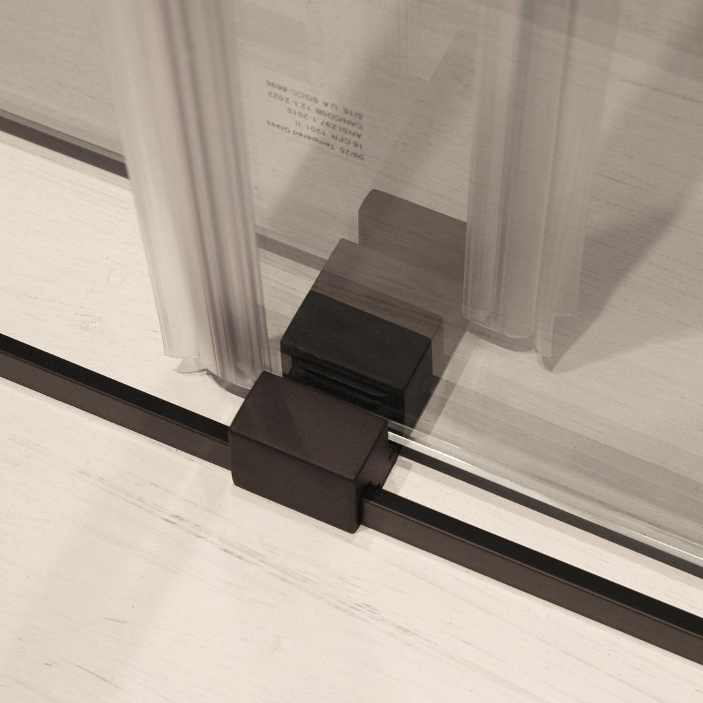 72" X 59" Tempered Glass Shower Door HomeRoots