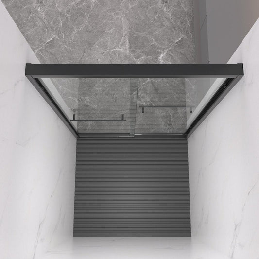 72" X 60" Tempered Glass Shower Door