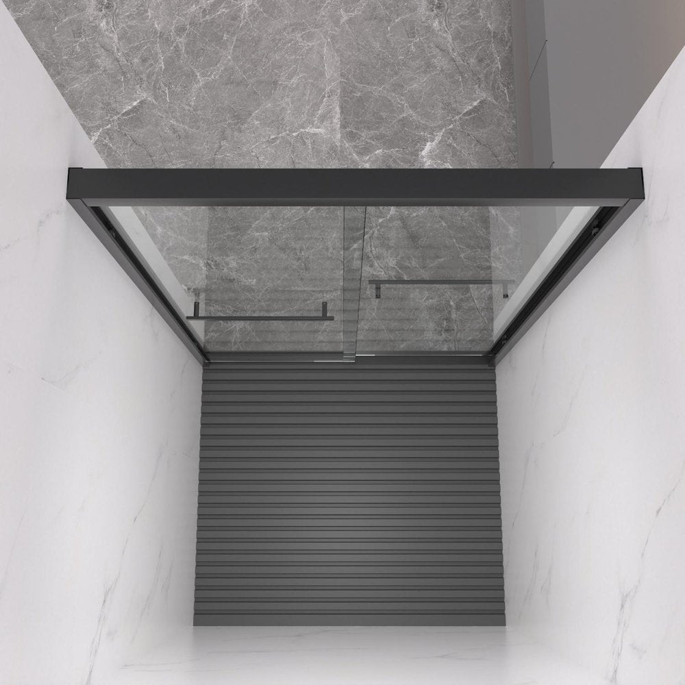 72" X 60" Tempered Glass Shower Door — view 1