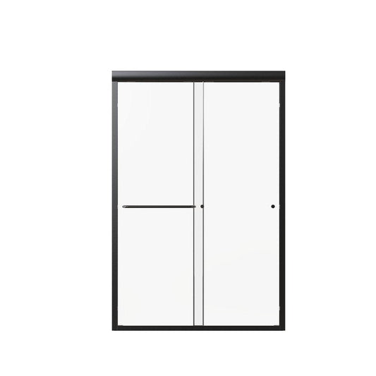 72" X 48" Aluminum and Tempered Glass Shower Door