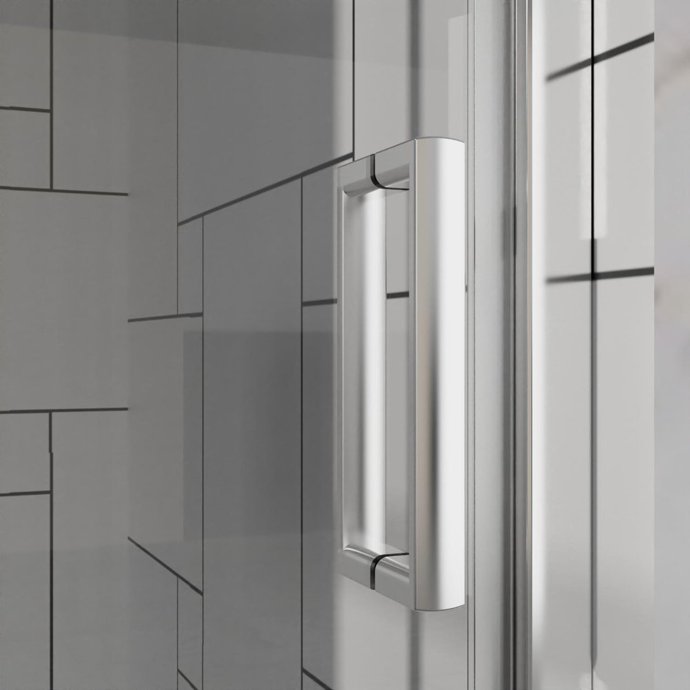 72" X 30" Tempered Glass Shower Door — view 1