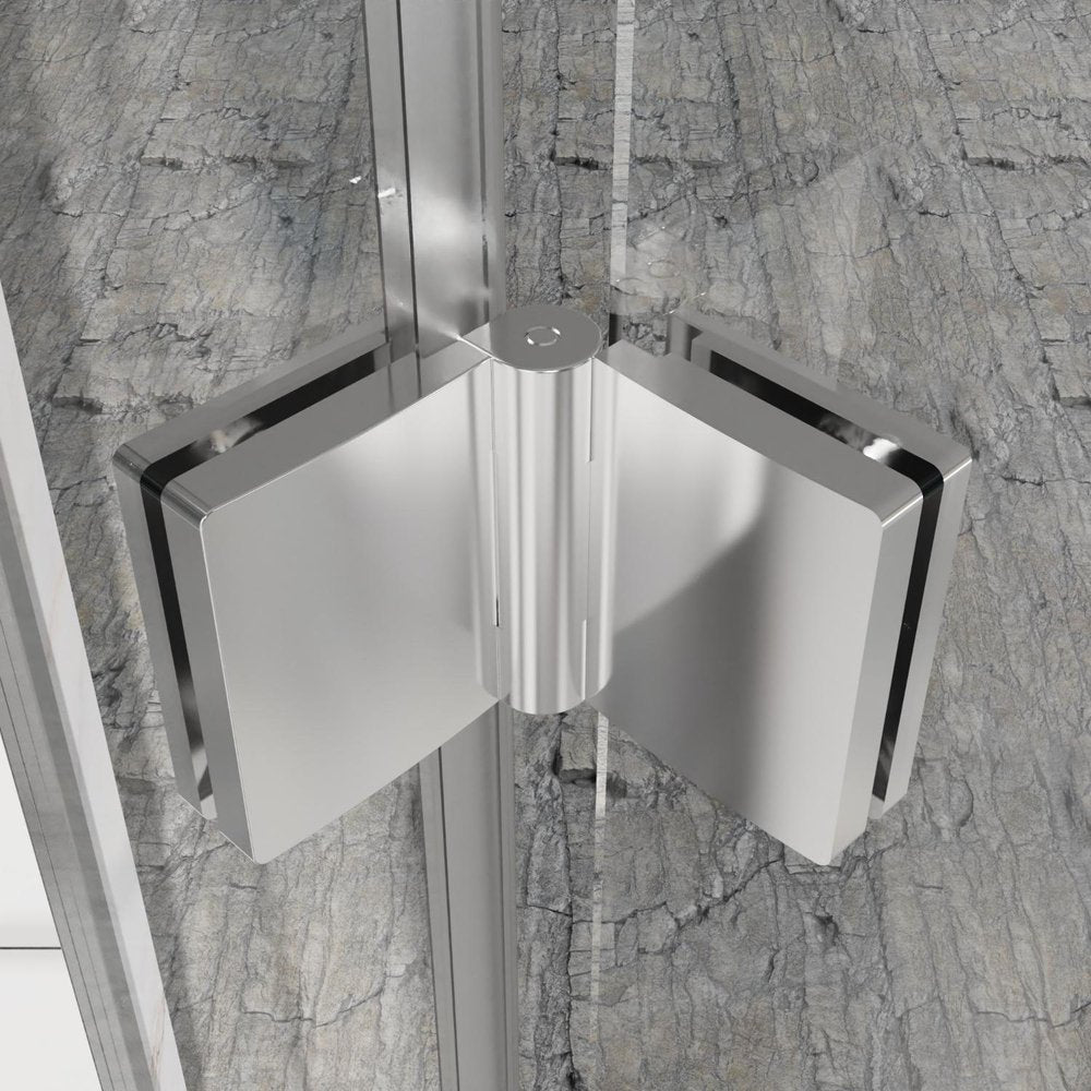72" X 30" Tempered Glass Shower Door — view 2