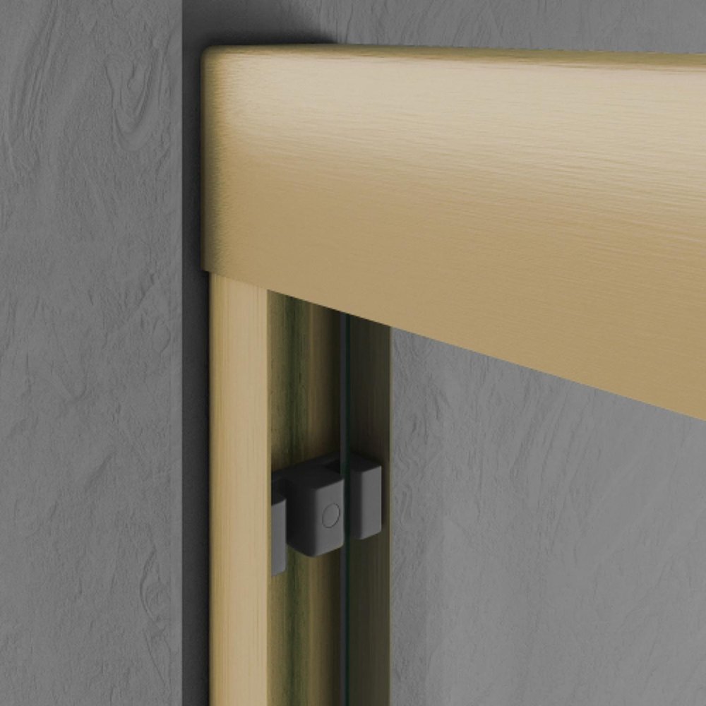 57" X 60" Tempered Glass Tub Door — view 1