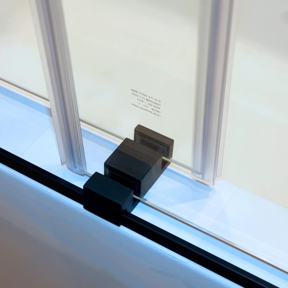 60" X 60" Tempered Glass Tub Door — view 2