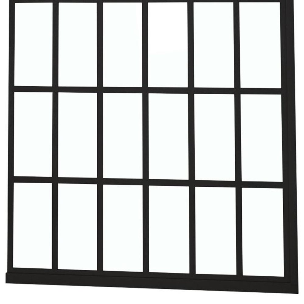 72" X 34" Aluminum And Tempered Glass Shower Door — view 3