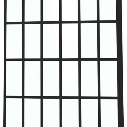 72" X 34" Aluminum And Tempered Glass Shower Door HomeRoots