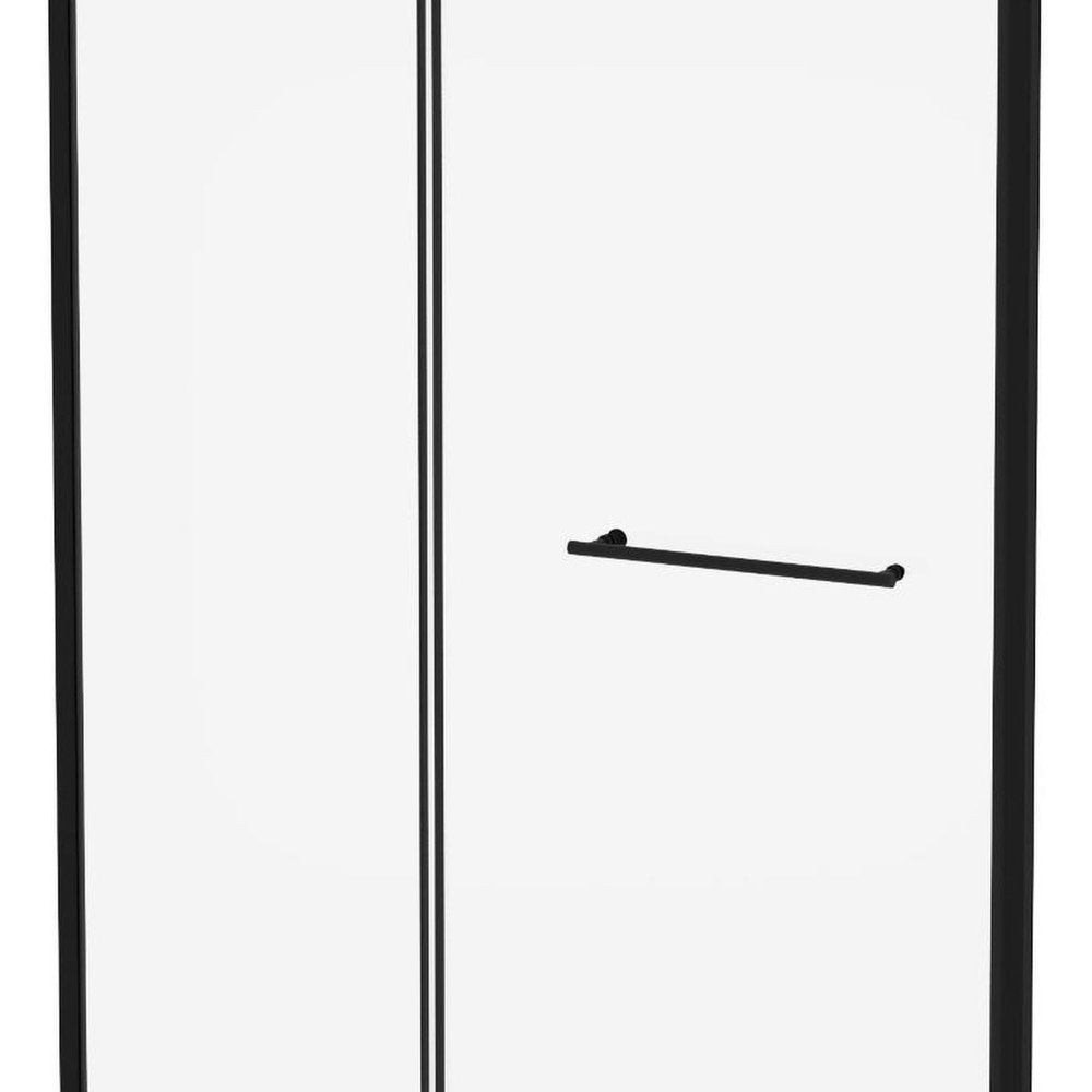 72" X 60" Aluminum And Tempered Glass Shower Door HomeRoots