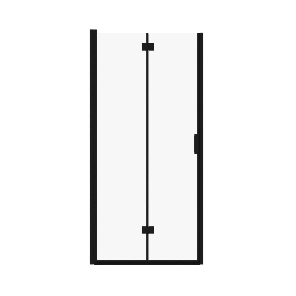 72" X 34" Aluminum And Tempered Glass Shower Door — view 1