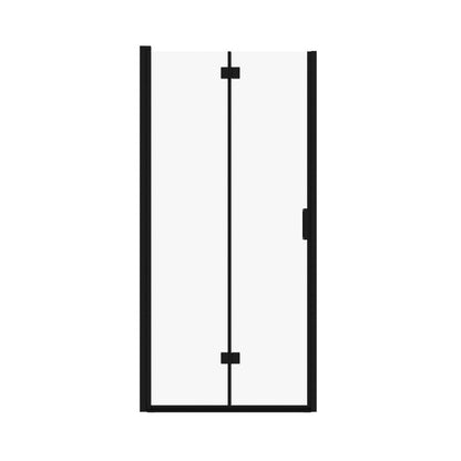 72" X 34" Aluminum And Tempered Glass Shower Door HomeRoots