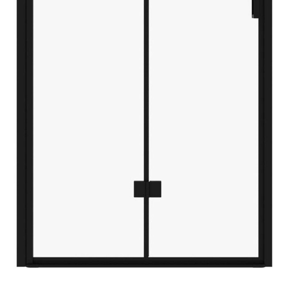 72" X 34" Aluminum And Tempered Glass Shower Door HomeRoots