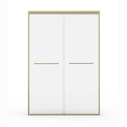 72" X 48" Aluminum And Tempered Glass Shower Door HomeRoots