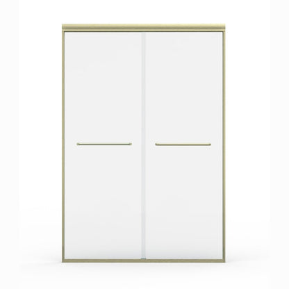 72" X 48" Aluminum And Tempered Glass Shower Door HomeRoots
