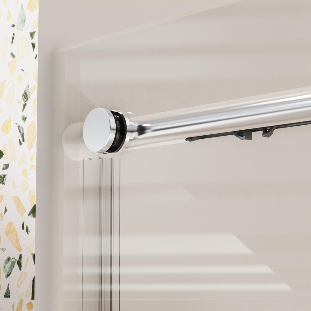 74" X 56" Tempered Glass Shower Door — view 7