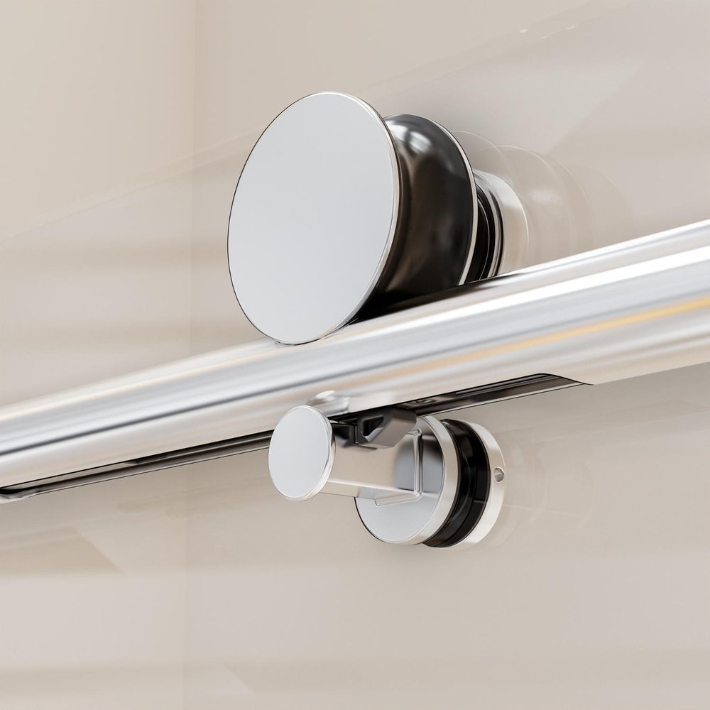 74" X 56" Tempered Glass Shower Door — view 8