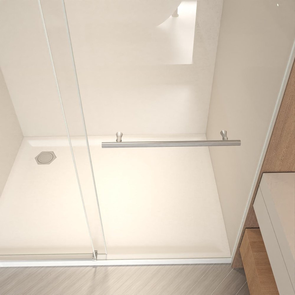 66" X 60" Tempered Glass Tub Door — view 2