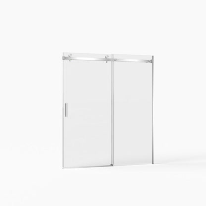 72" X 60" Tempered Glass Shower Door HomeRoots