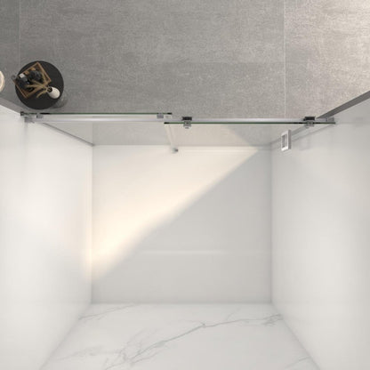 72" X 60" Tempered Glass Shower Door HomeRoots