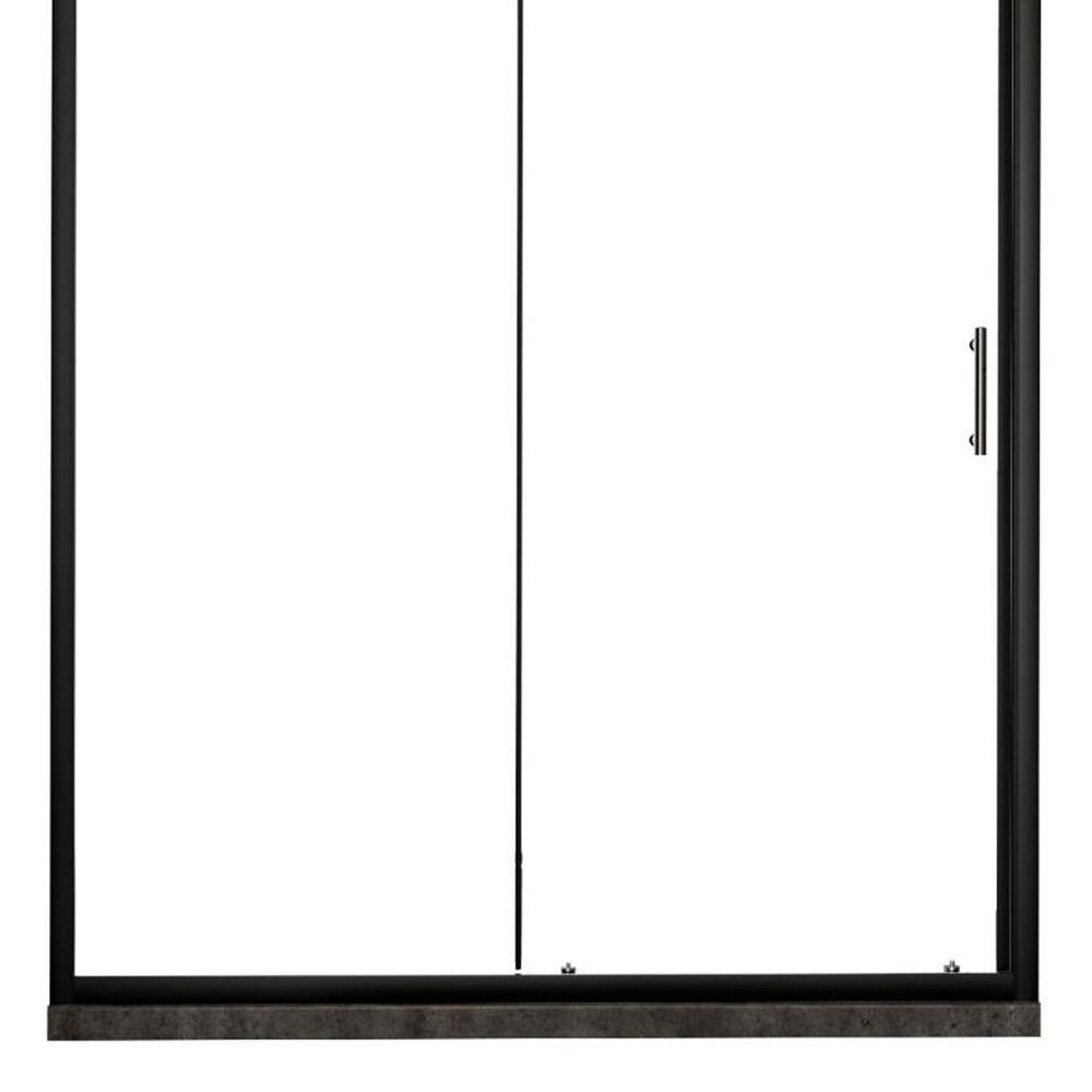72" X 60" Aluminum And Tempered Glass Shower Door — view 2