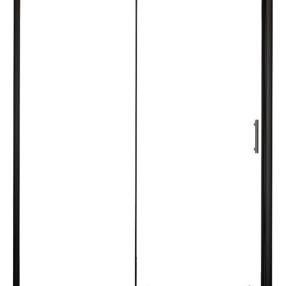 72" X 60" Aluminum And Tempered Glass Shower Door — view 4