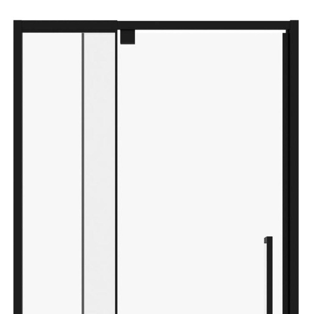 72" X 44" Aluminum and Tempered Glass Shower Door HomeRoots
