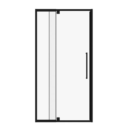 72" X 44" Aluminum and Tempered Glass Shower Door HomeRoots