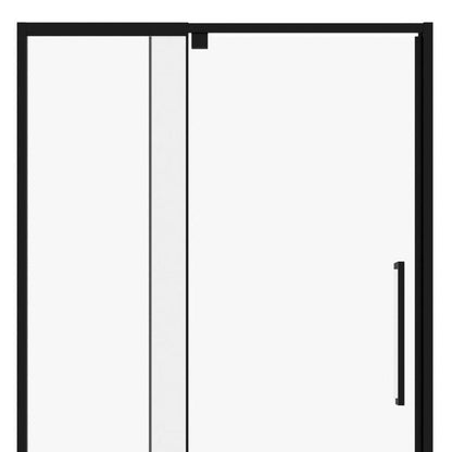 72" X 60" Aluminum and Tempered Glass Shower Door HomeRoots