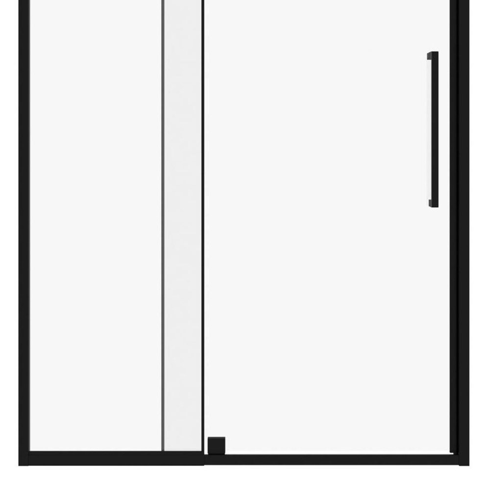 72" X 60" Aluminum and Tempered Glass Shower Door HomeRoots