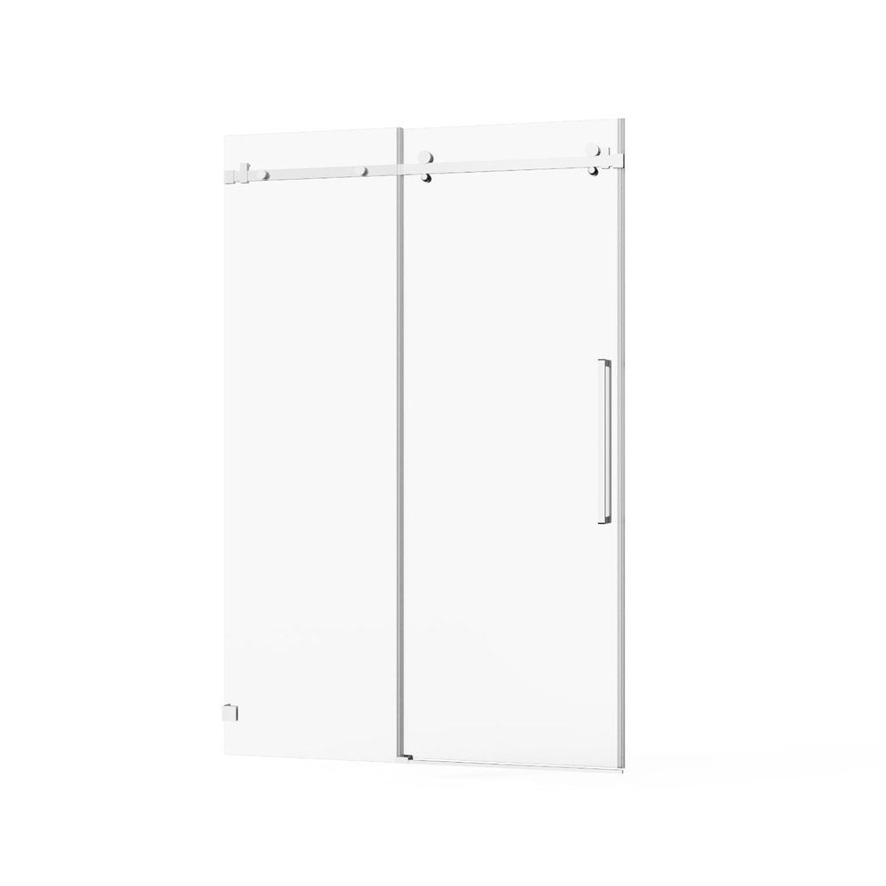 72" X 48" Tempered Glass Shower Door HomeRoots