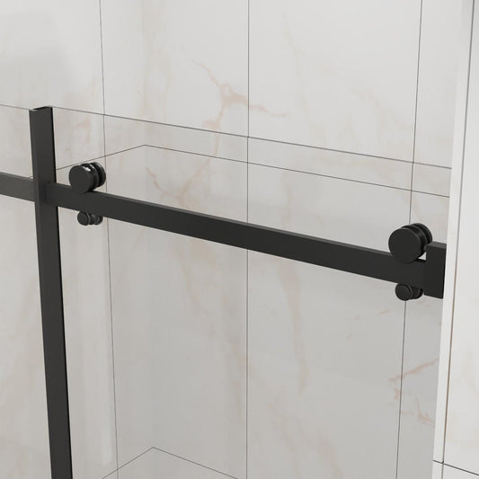 72" X 48" Tempered Glass Shower Door