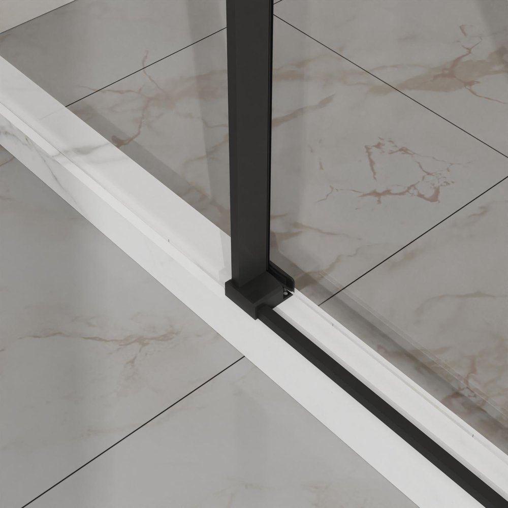 72" X 48" Tempered Glass Shower Door HomeRoots