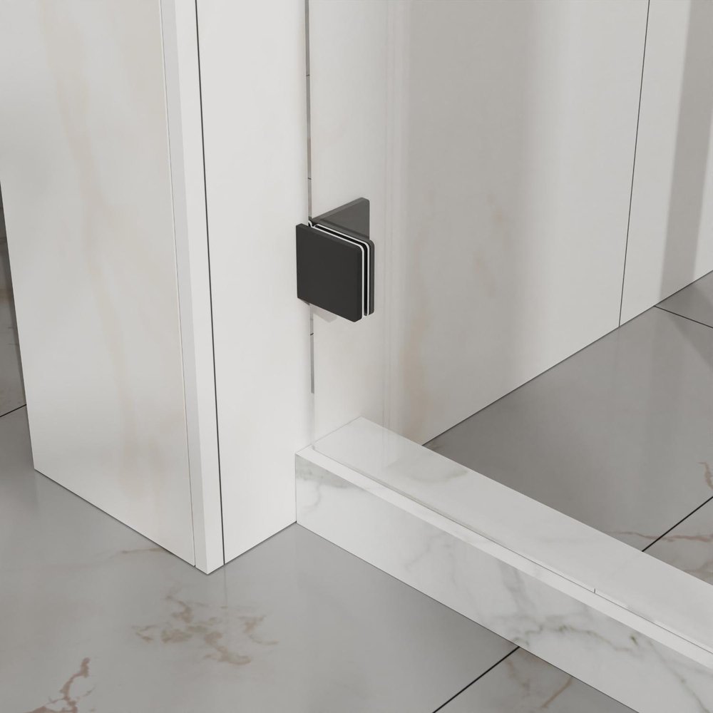 72" X 60" Tempered Glass Shower Door HomeRoots