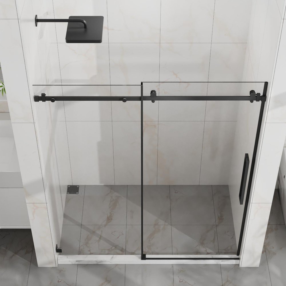 72" X 60" Tempered Glass Shower Door — view 4