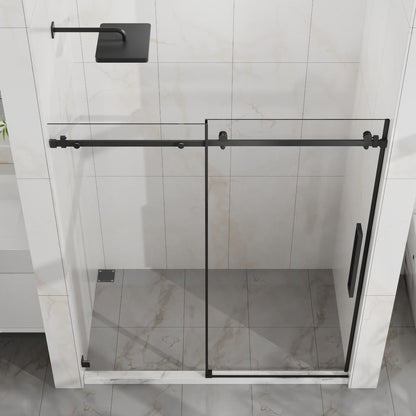 72" X 60" Tempered Glass Shower Door HomeRoots