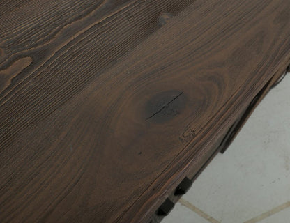 60" Brown Distressed Solid Wood And Wood Carved Abstract Three Drawer Sideboard With Two Doors HomeRoots