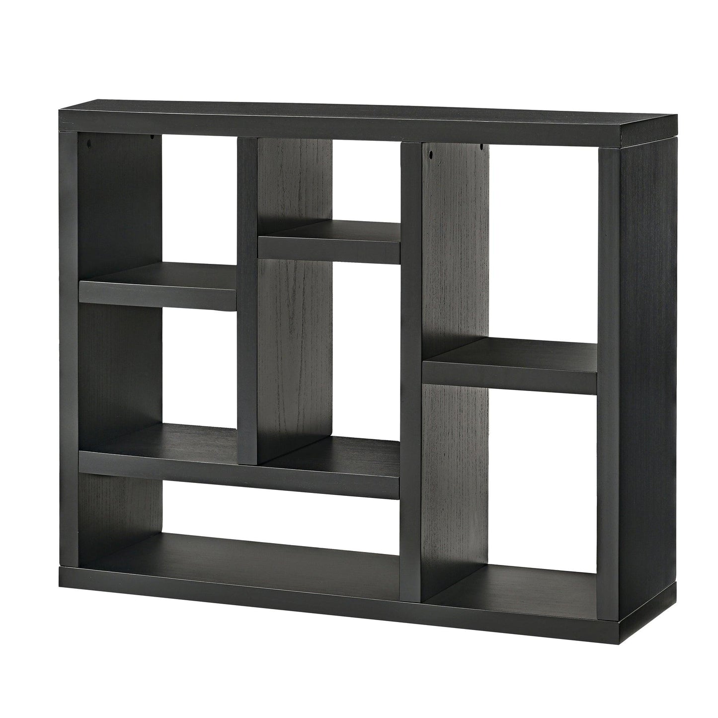 Open Wooden Open Shelf Bookcase Freestanding Display Storage Cabinet with 7 Cube Storage Spaces - FurniFindUSA