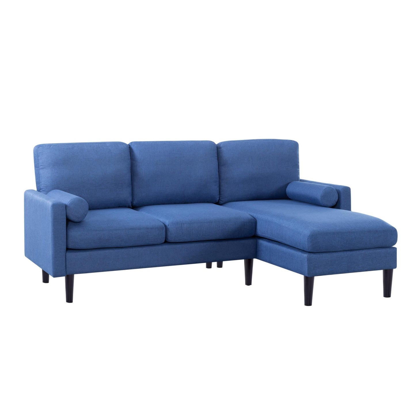 78.7” L-Shaped Reversible Sectional Sofa & Chaise - FurniFindUSA