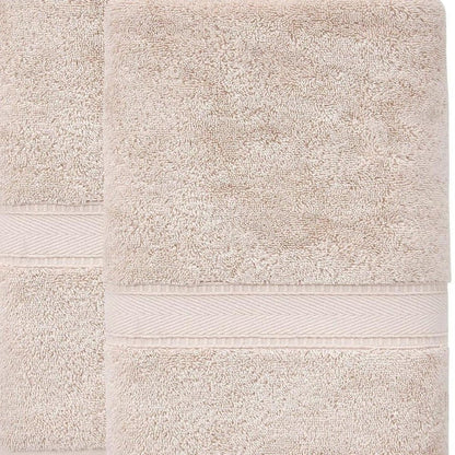 Set of Two White Turkish Cotton 40" X 60" Bath Sheets HomeRoots