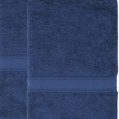Set of Two White Turkish Cotton 40" X 60" Bath Sheets HomeRoots