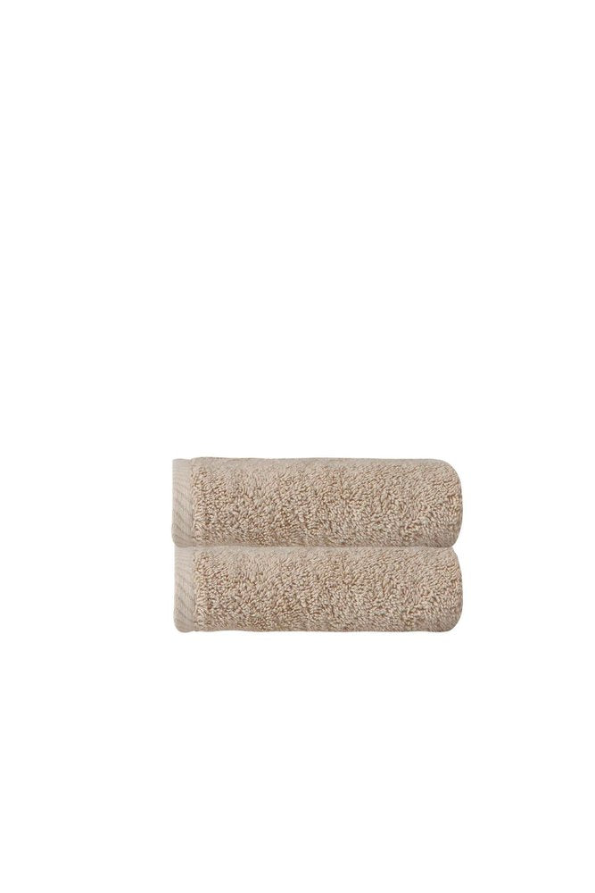 Set of Two White Turkish Cotton 16" X 30" Hand Towels HomeRoots