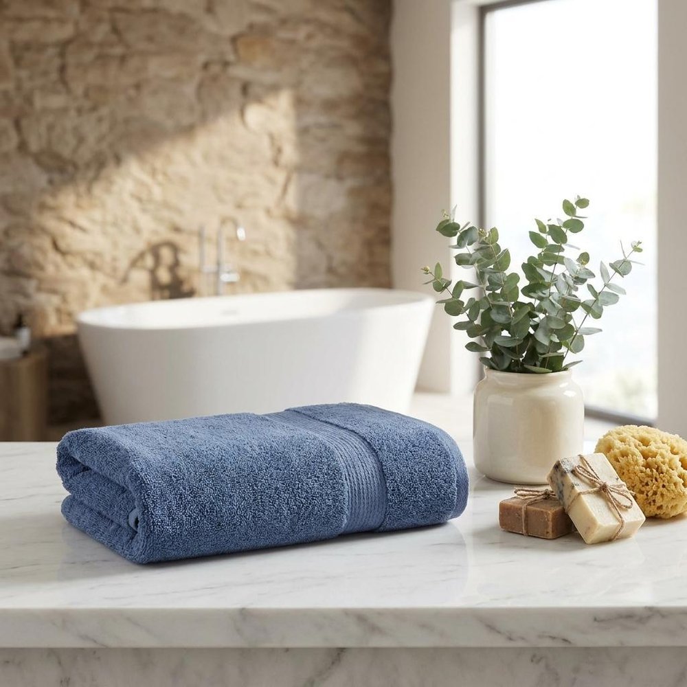 Set of Two White Turkish Cotton 16" X 30" Hand Towels HomeRoots