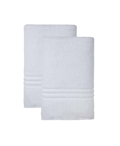 Set of Two Brown Turkish Cotton 35" X 66" Bath Sheets