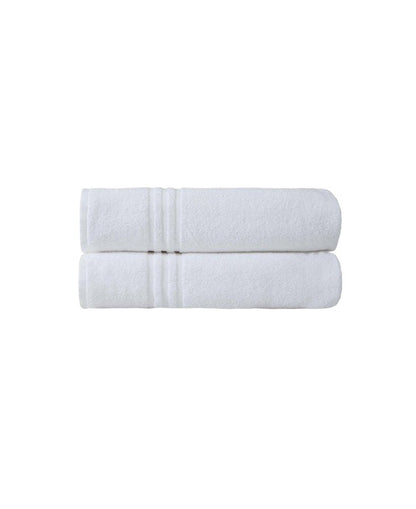 Set of Two Brown Turkish Cotton 35" X 66" Bath Sheets HomeRoots