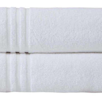 Set of Two Brown Turkish Cotton 35" X 66" Bath Sheets HomeRoots